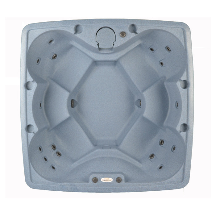 AquaRest Discover AR600 Standard 6-Person 29-Jet Plug & Play Hot Tub with Ozonator and Friction Heating